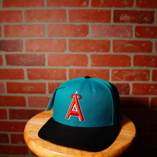 New Era MLB Los Angeles Angels 25th Anniversary Patch Fitted Hat