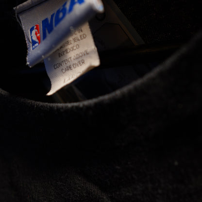 VTG NBA Los Angeles Lakers Script Black Tee