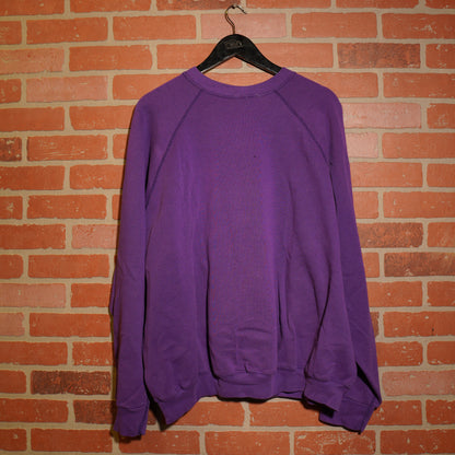 VTG NBA Los Angeles Lakers Purple Crewneck