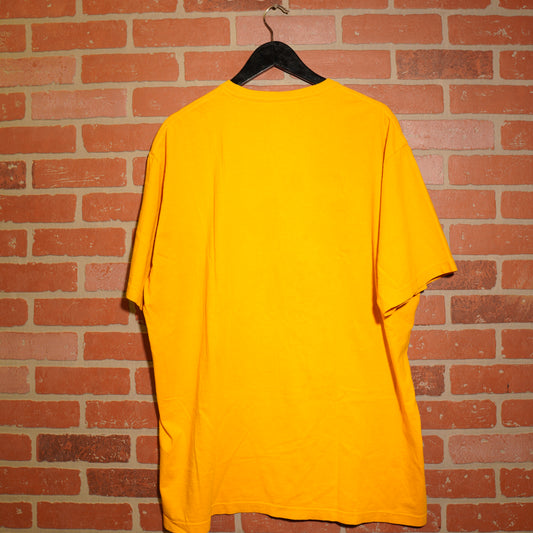 VTG NBA Los Angeles Lakers Yellow Logo Tee