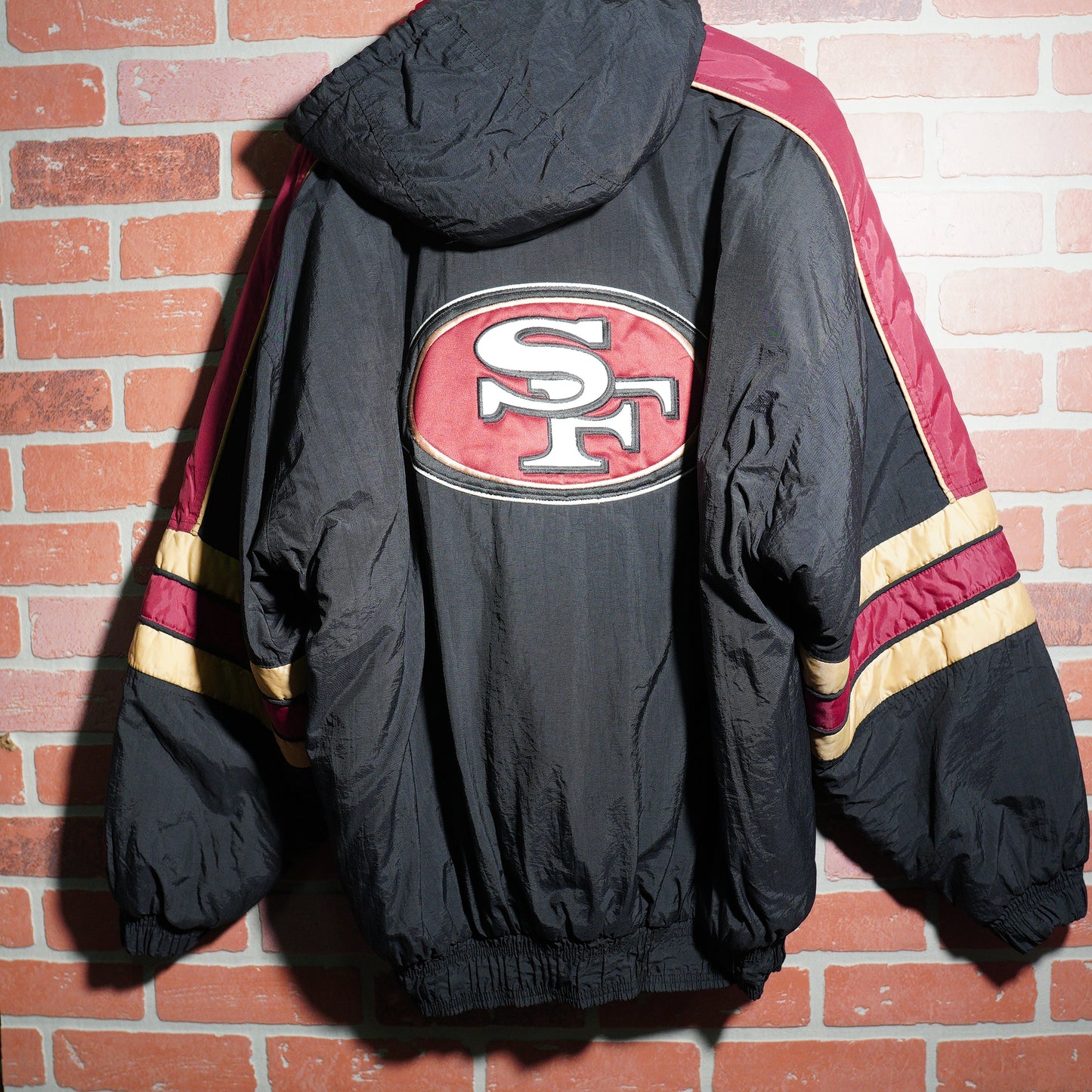 VTG 90's Starter NFL San Francisco 49ers Zip-Up Puffer Jacket Yesterday's Fits