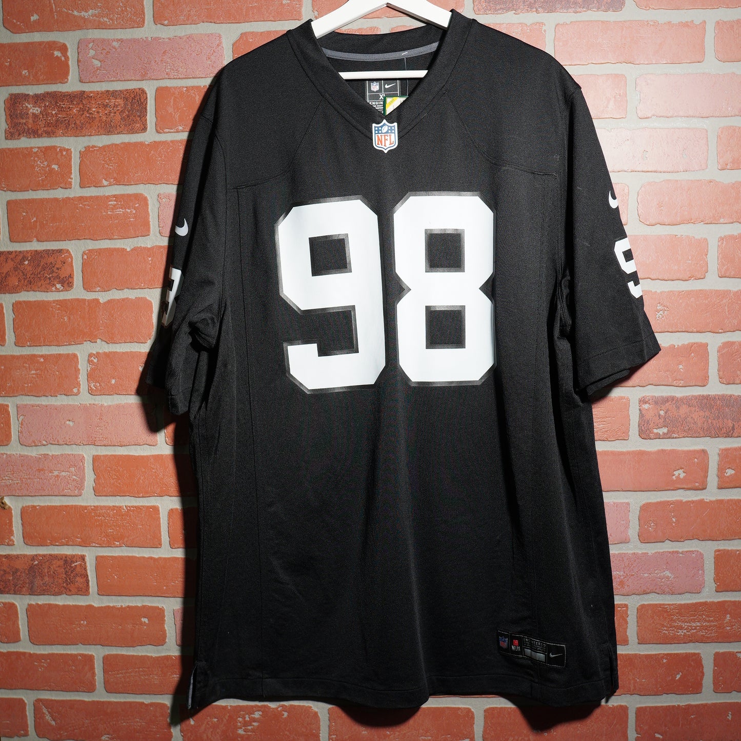 NWT Nike NFL Las Vegas Raiders Maxx Crosby Black Jersey