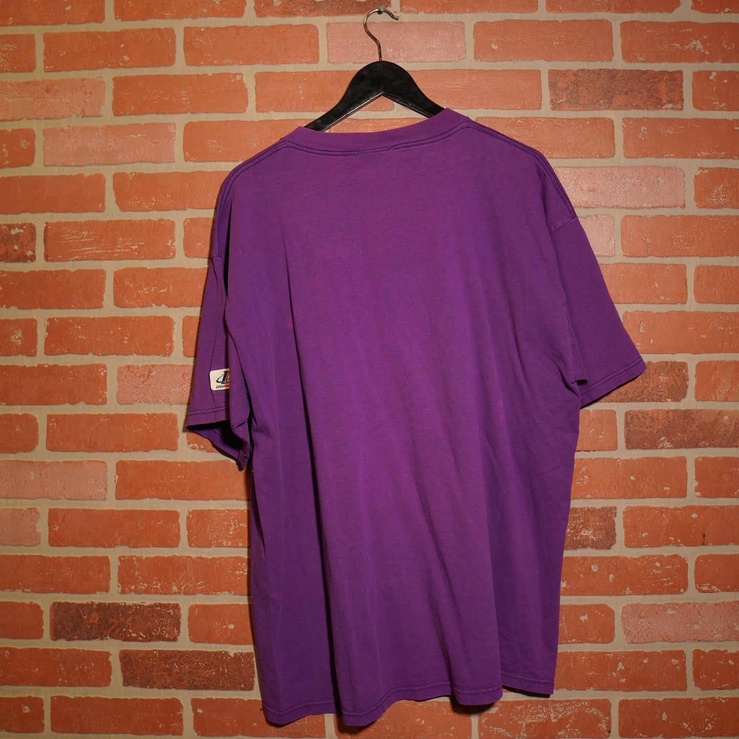VTG NBA Los Angeles Lakers Purple Arch Logo Tee