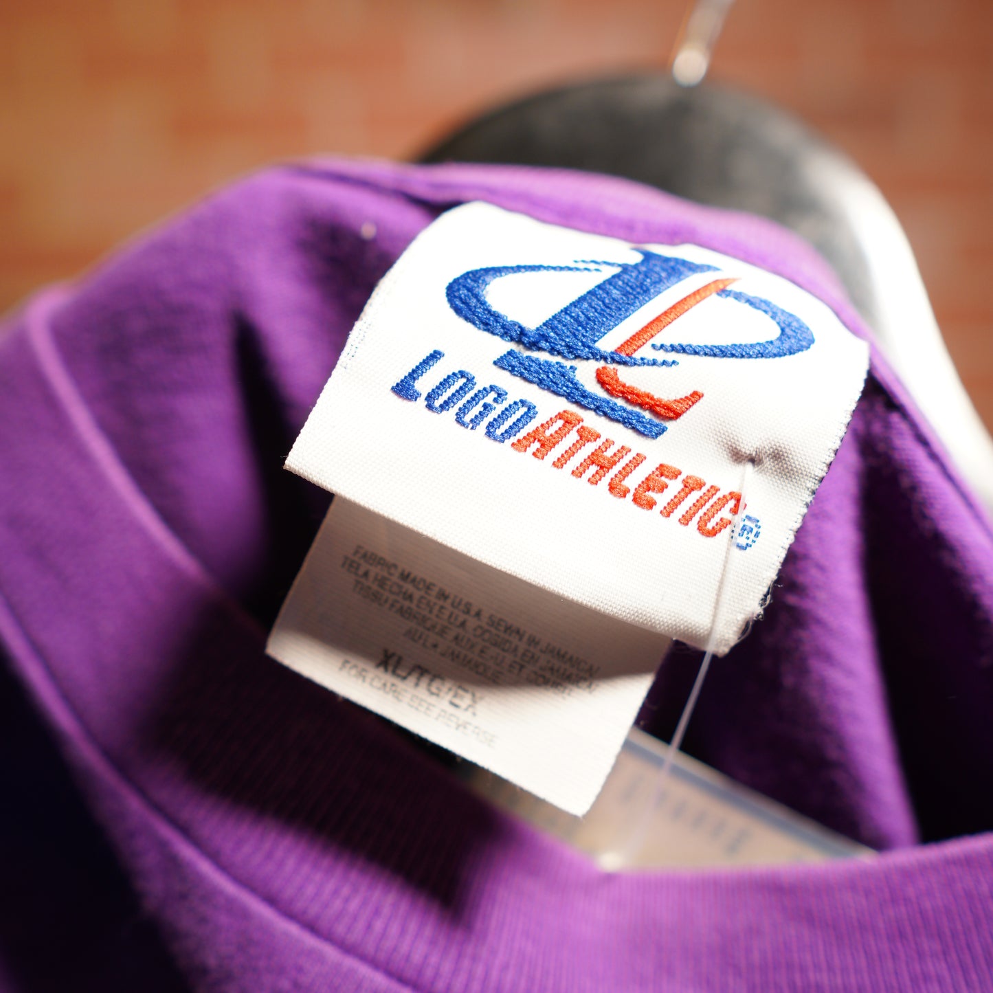 VTG NBA Los Angeles Lakers Purple Arch Logo Tee