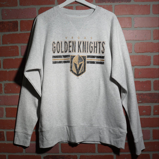 NHL Vegas Golden Knights Grey Crewneck