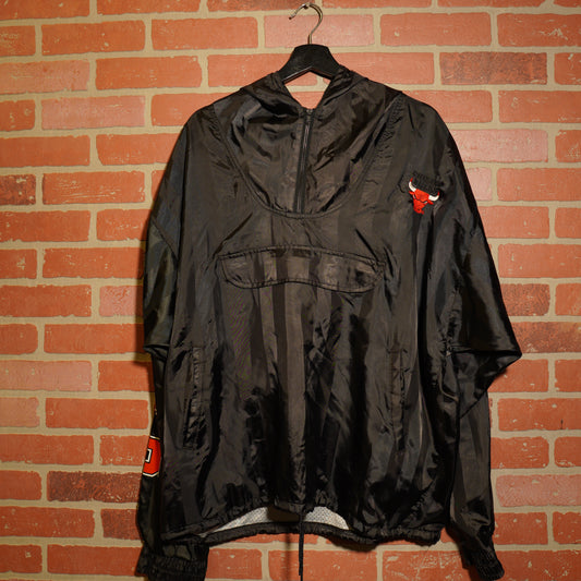 VTG NBA Chicago Bulls Pull Over Quarter-Zip Jacket