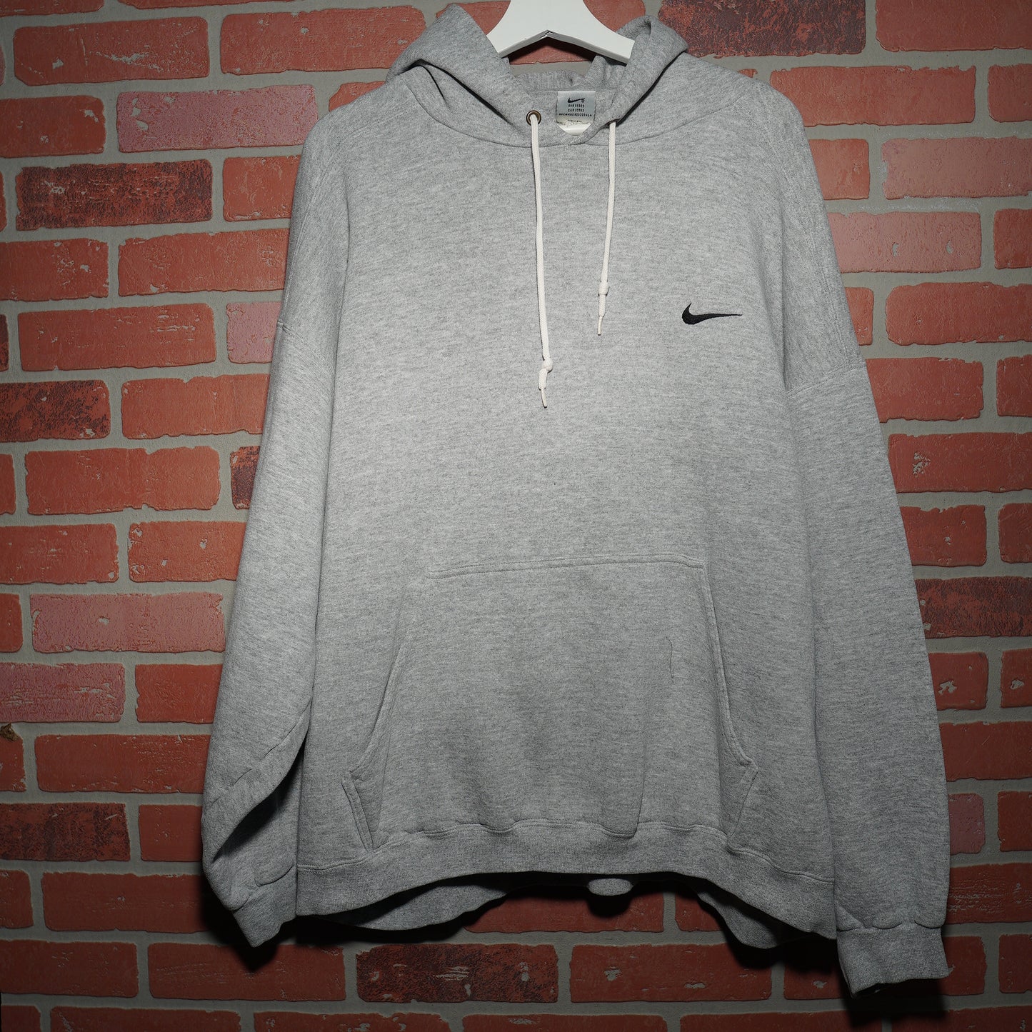 VTG 90's Nike White Tag Grey Pullover Hoodie