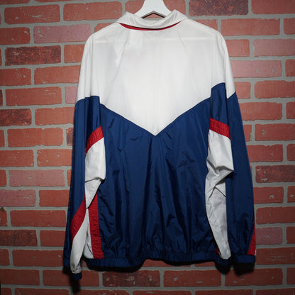 VTG 90's Nike Quarter-Zip Red/White/Blue Windbreaker Jacket