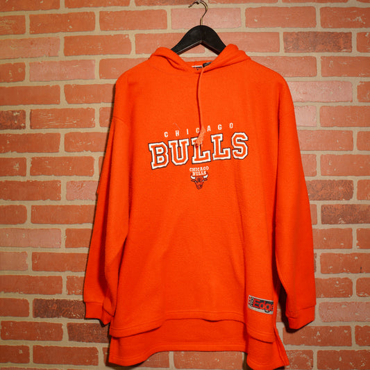 VTG NBA Chicago Bulls Red Fleece Hoodie