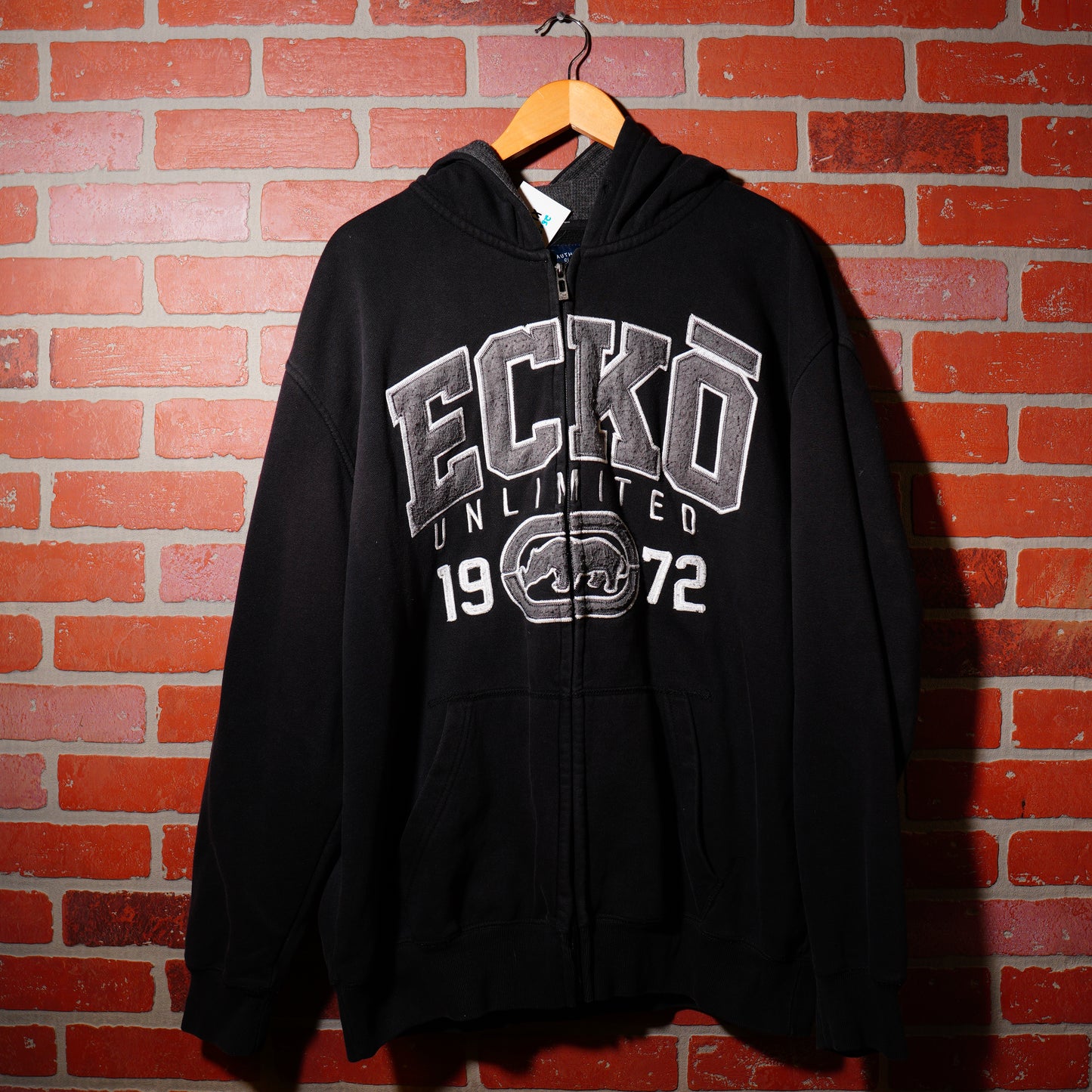 Y2K Ecko Unlimited Zip-Up Hoodie