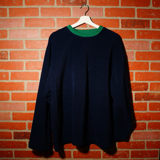 VTG Tommy Hilfiger Navy Fleece Sweater