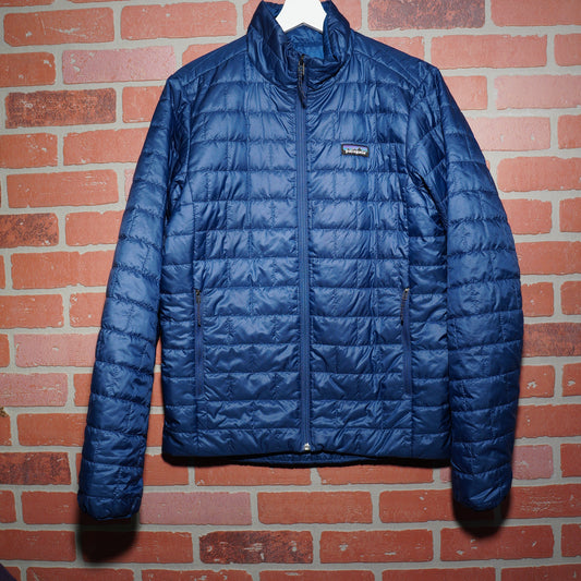 NWT Patagonia Blue Zip-Up Nano-Puff Jacket