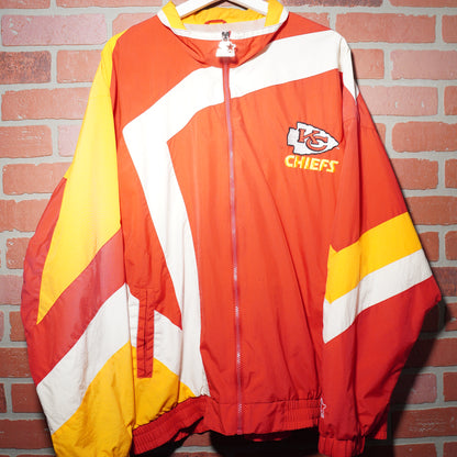 VTG 90's NFL Kansas City Chiefs Pro-Line Zip-Up Jacket