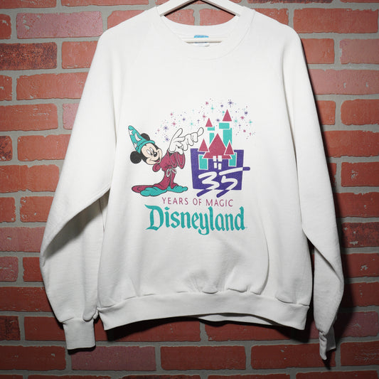 VTG 80's Disneyland 35th Anniversary Years Of Magic Crewneck