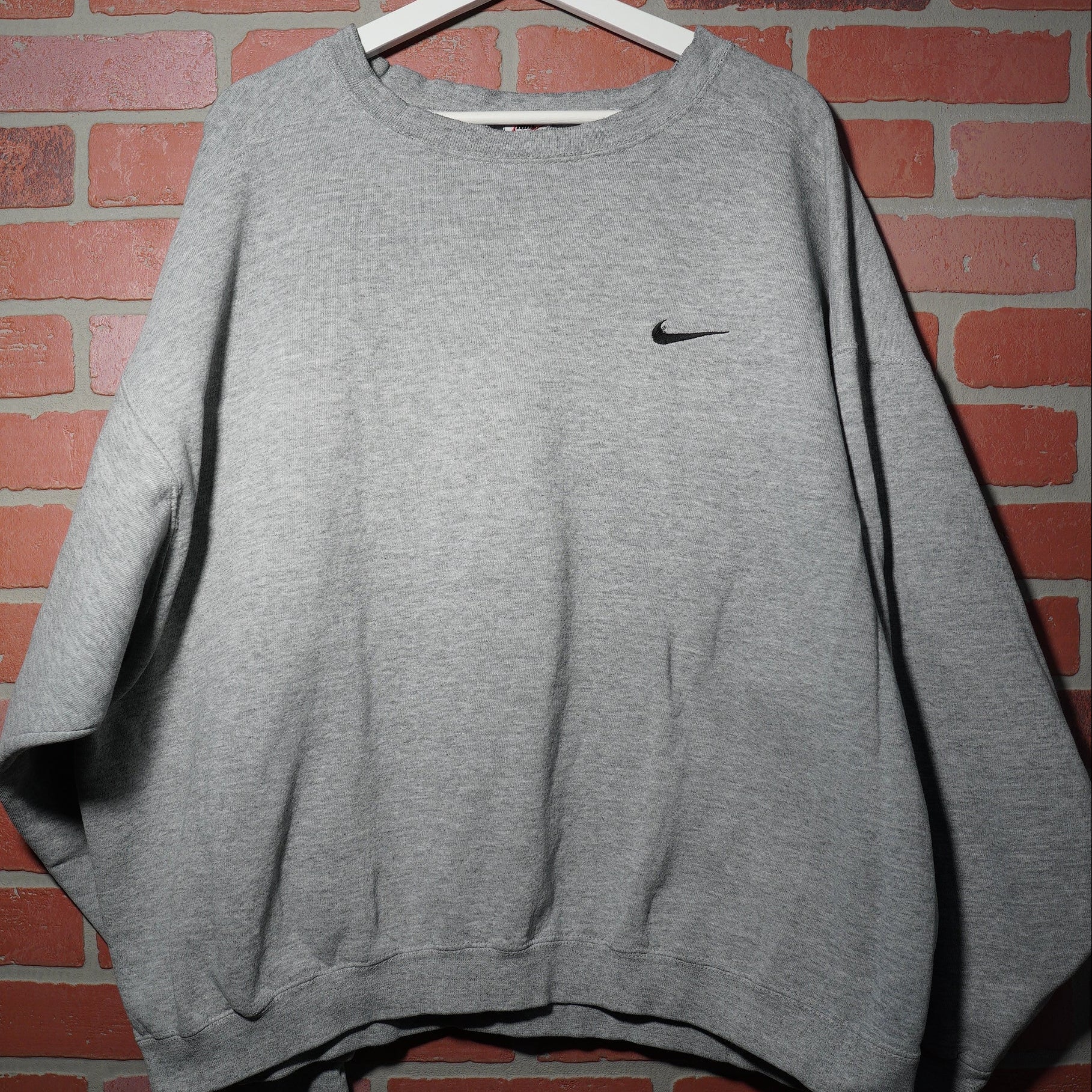 VTG Nike White Tag Grey Crewneck Sweatshirt USA Made Yesterday's Fits