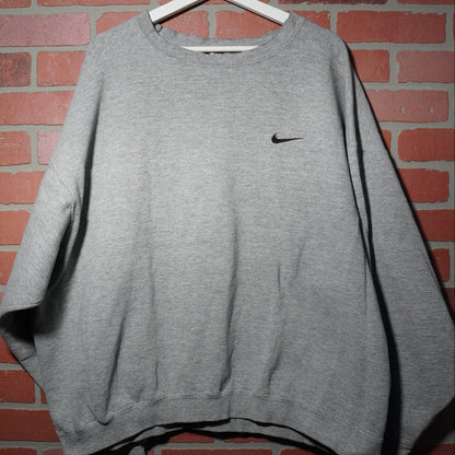 VTG Nike White Tag Grey Crewneck Sweatshirt USA Made Yesterday's Fits