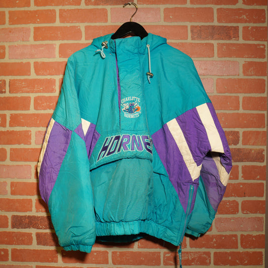 VTG NBA Charlotte Hornets Starter Winter Jacket