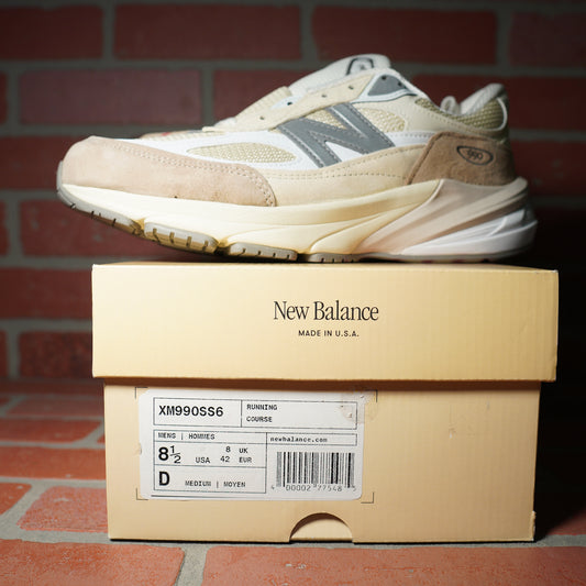 New Balance 990v6 Made in USA "Cream" SZ 8.5