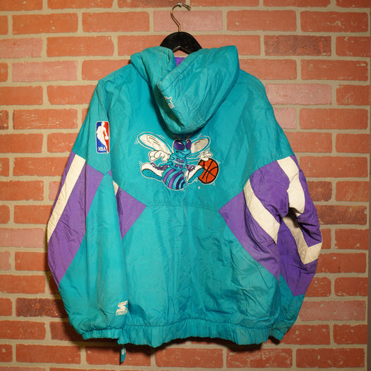VTG NBA Charlotte Hornets Starter Winter Jacket