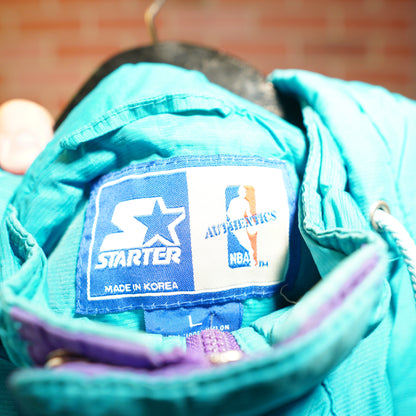VTG NBA Charlotte Hornets Starter Winter Jacket