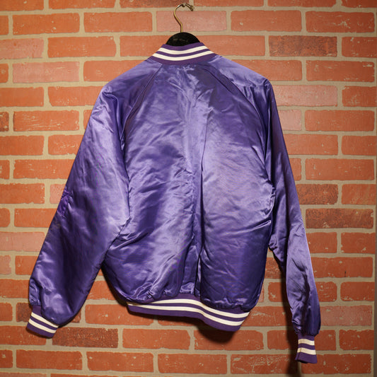 VTG NBA Charlotte Hornets Purple Satin Jacket