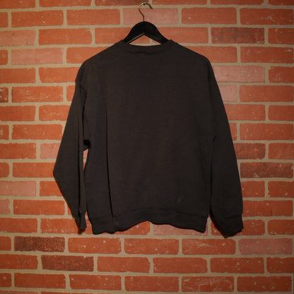 VTG NBA Portland Trailblazers Black Crewneck