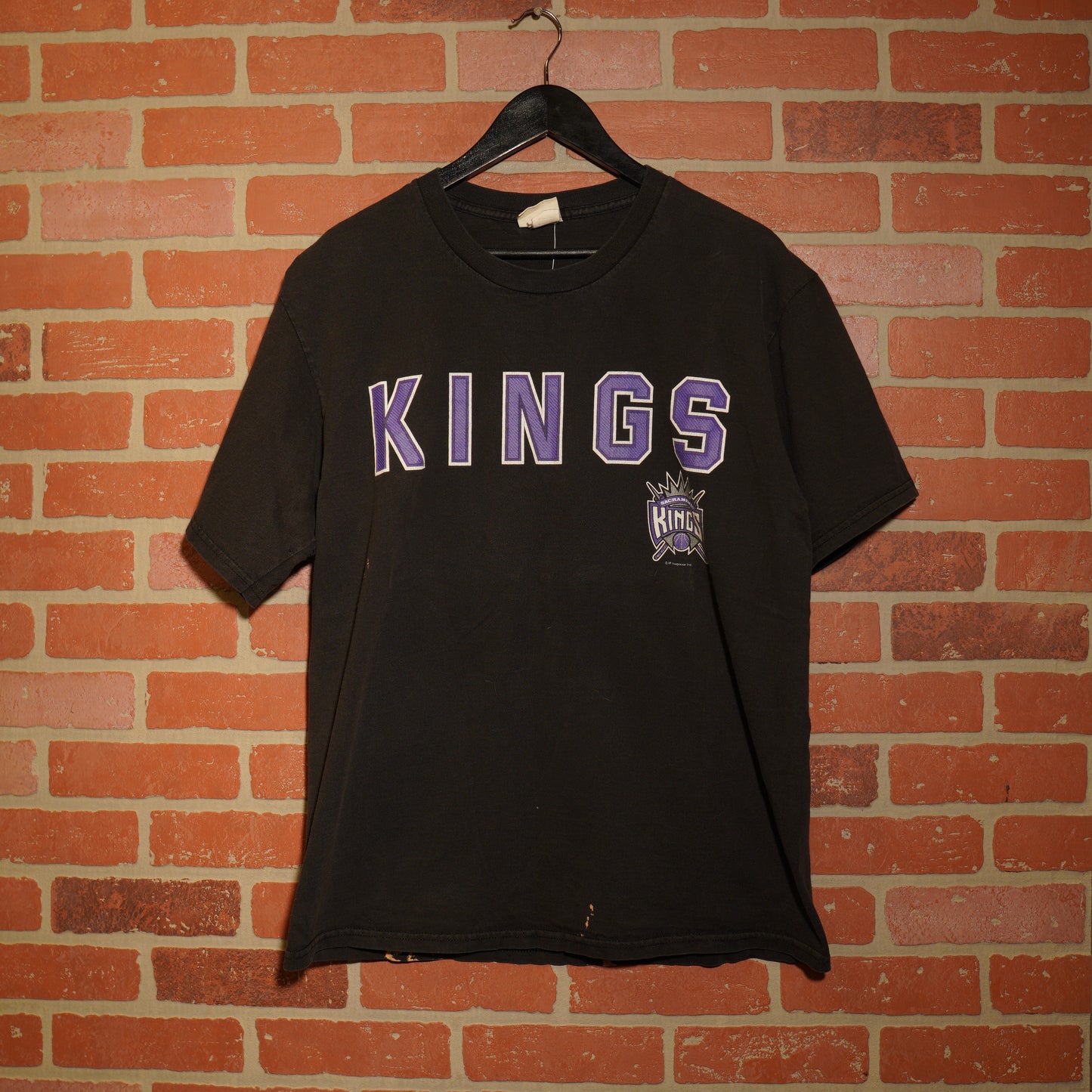 VTG NBA Sacramento Kings Black Tee