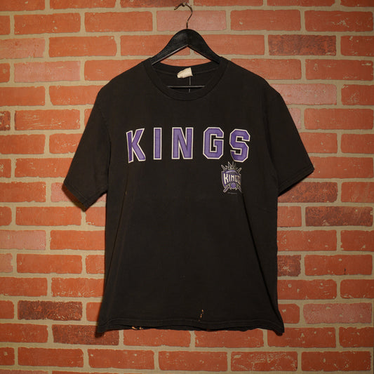 VTG NBA Sacramento Kings Black Tee