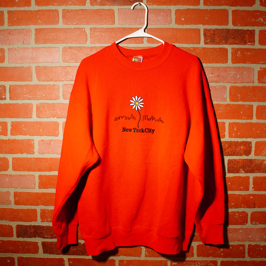 VTG New York City Flower Crewneck