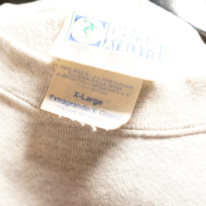VTG UNLV Rebel Swimming Grey Crewneck