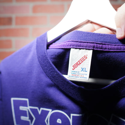 VTG Exercise Your Faith With God Purple Tee