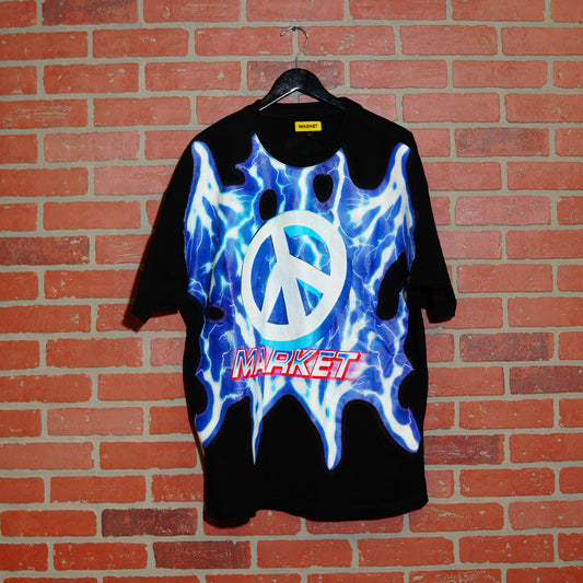 Market The Peace and Lightning Tee