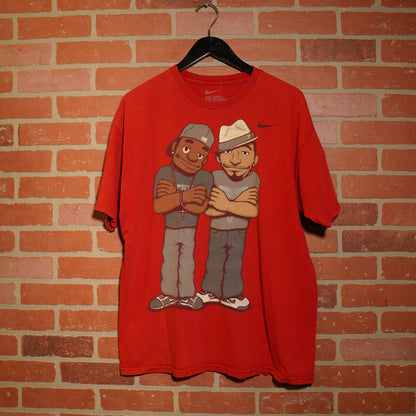 VTG NBA Nike Kobe & LeBron Puppets Tee