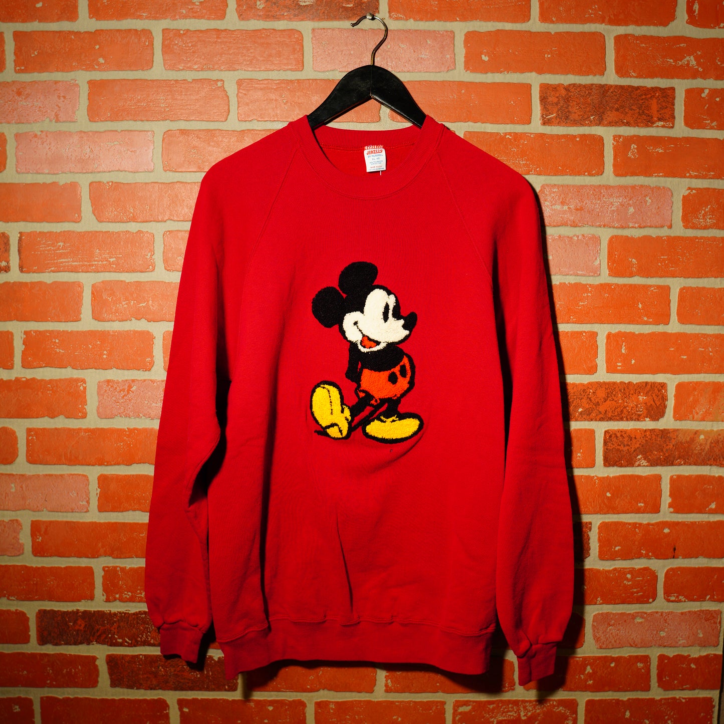 VTG Disney Mickey Mouse Red Crewneck