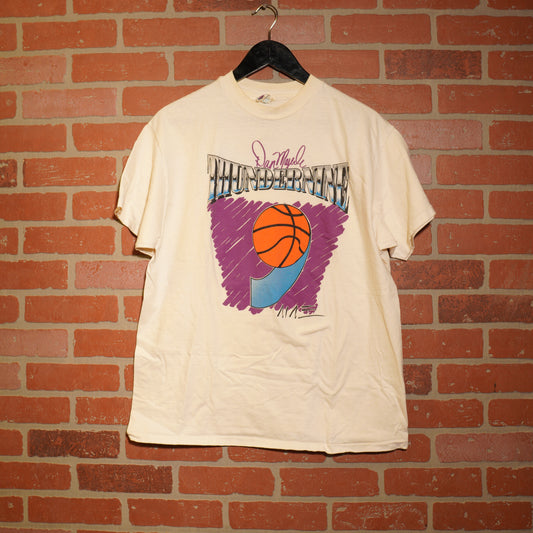 VTG Dan Majerle Thundernine White Tee