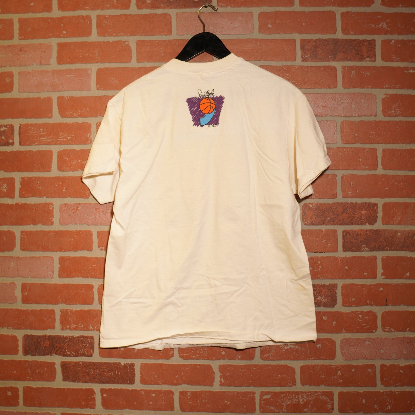 VTG Dan Majerle Thundernine White Tee