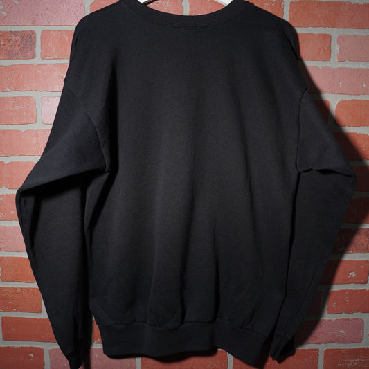 VTG Garfield Be Naughty Black Crewneck Sweatshirt