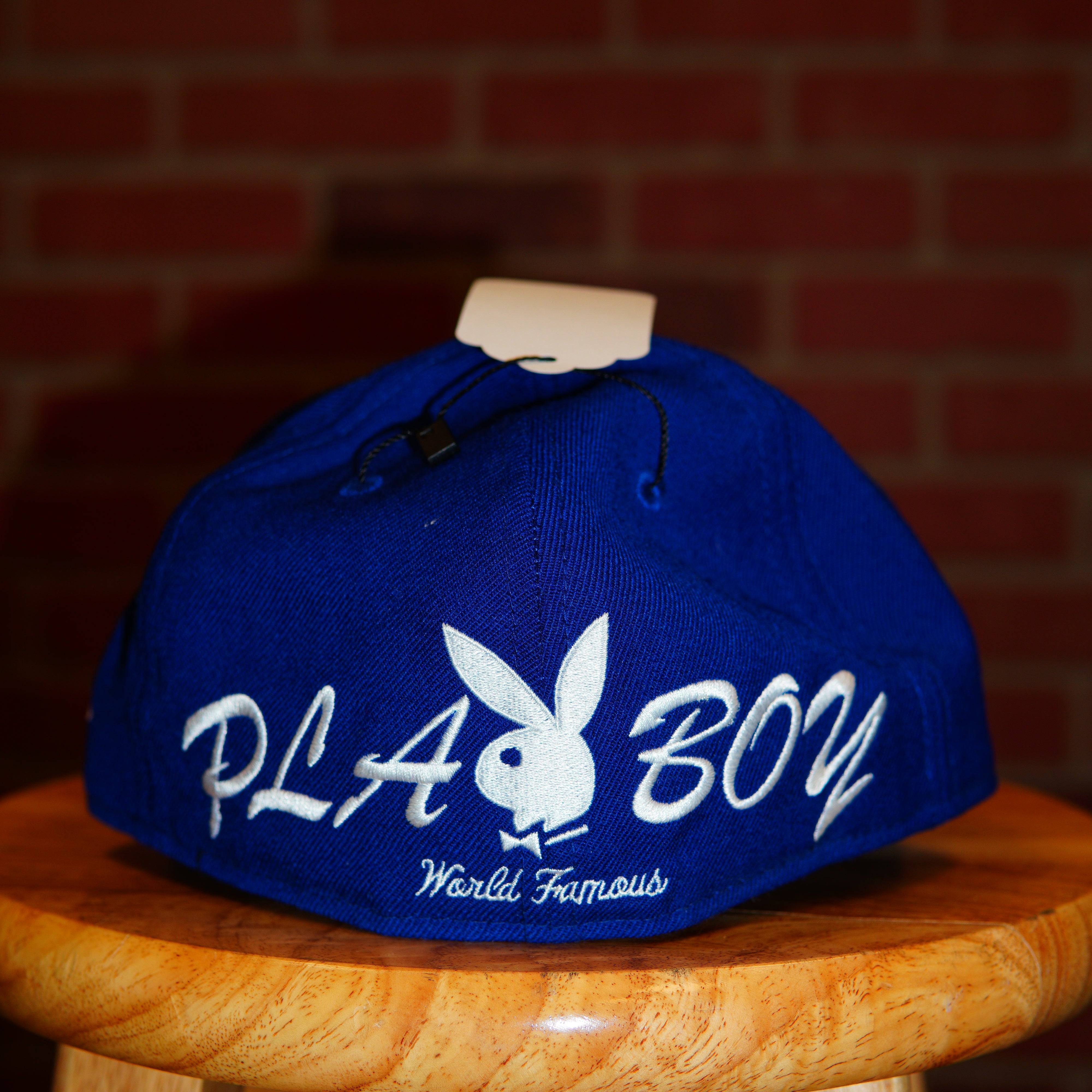 Supreme Box Logo Playboy Fitted Hat