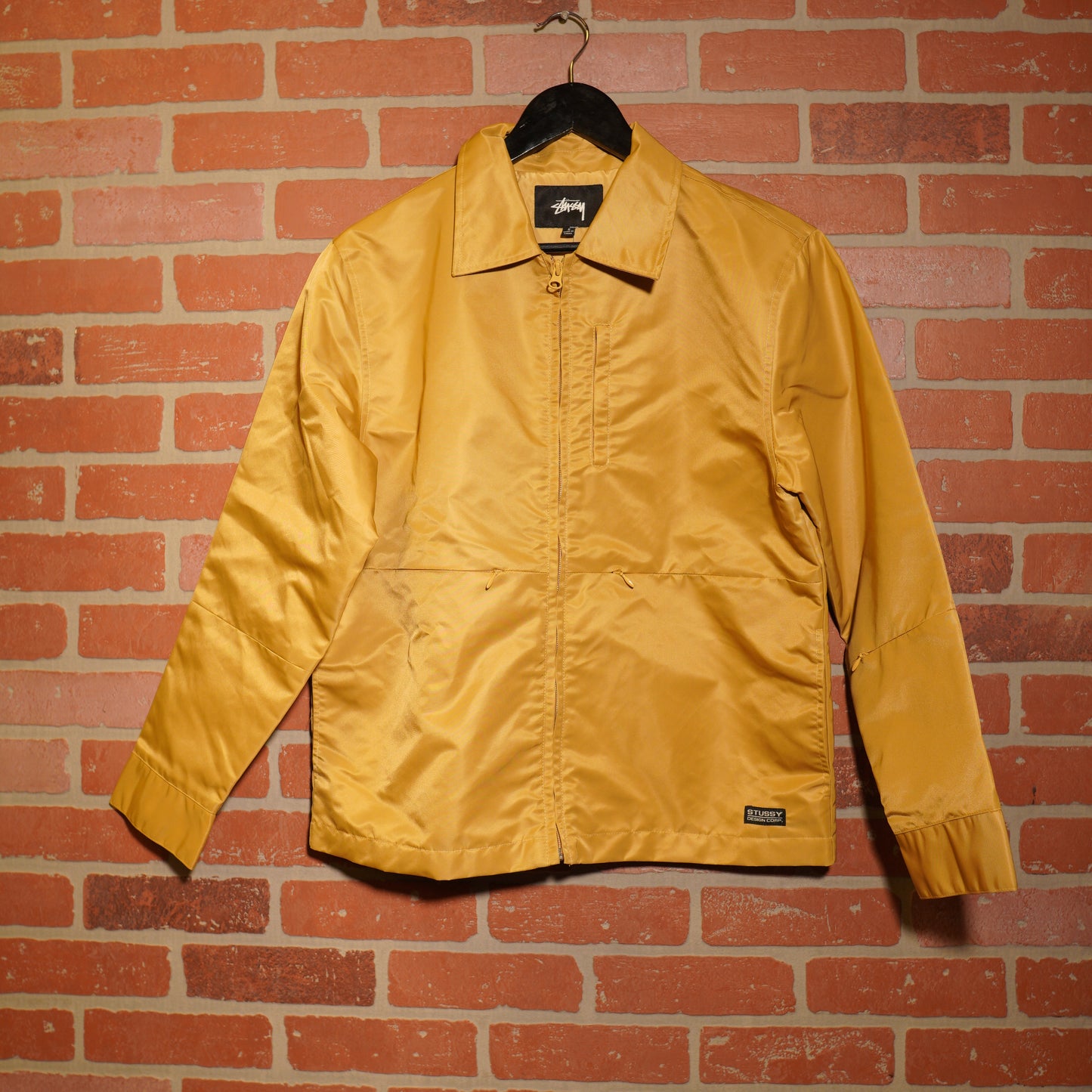Stussy Zip-Up Brown Jacket