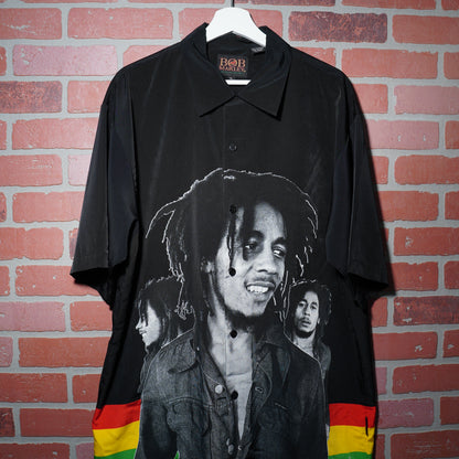 VTG Bob Marley Button-Up Shirt Yesterday's Fits