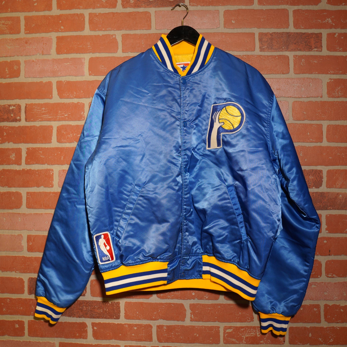 VTG NBA Indiana Pacers Satin Jacket