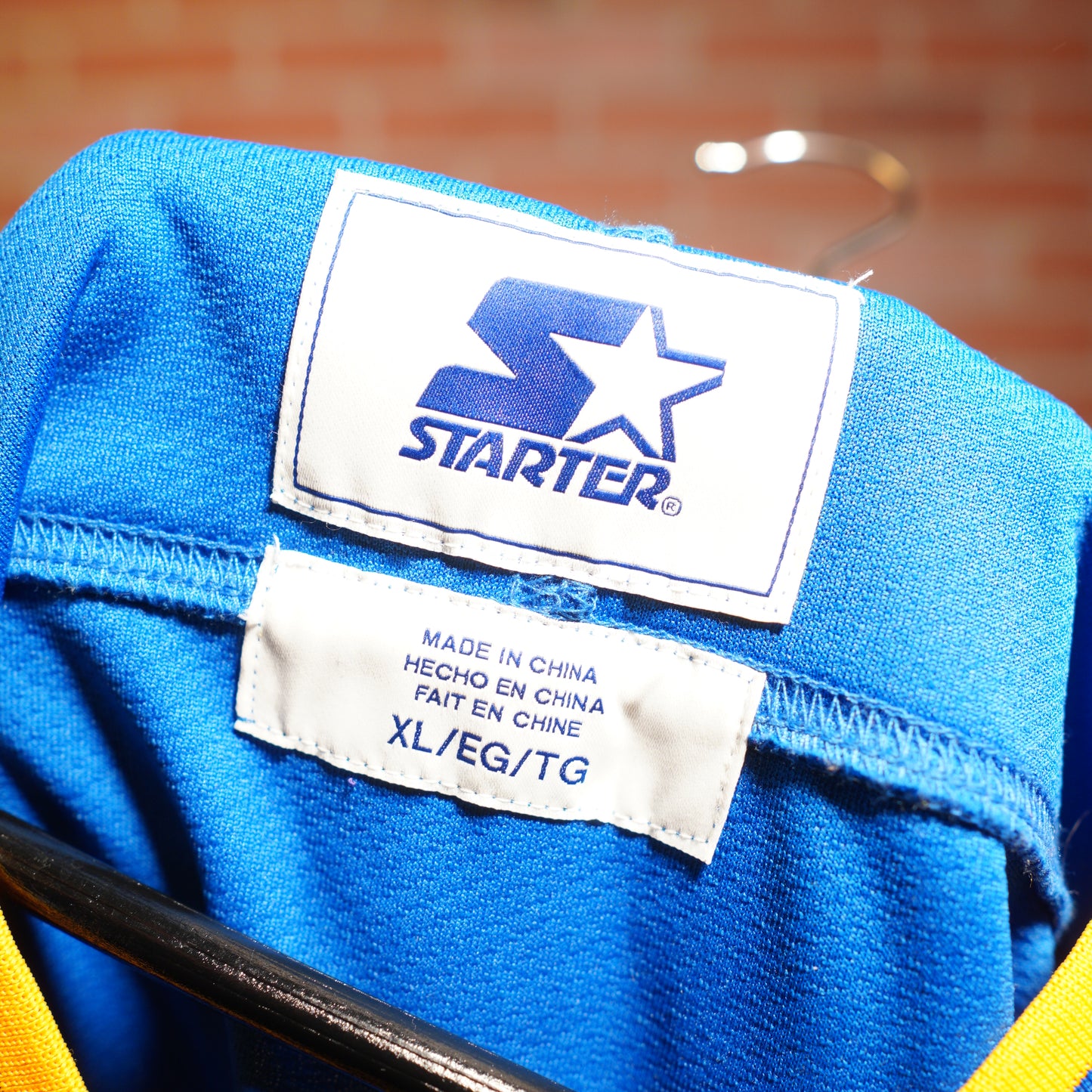 VTG NBA Golden State Warriors Hockey Jersey