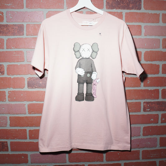 DS Uniqlo X Kaws Pink Companion Tee Yesterday's Fits