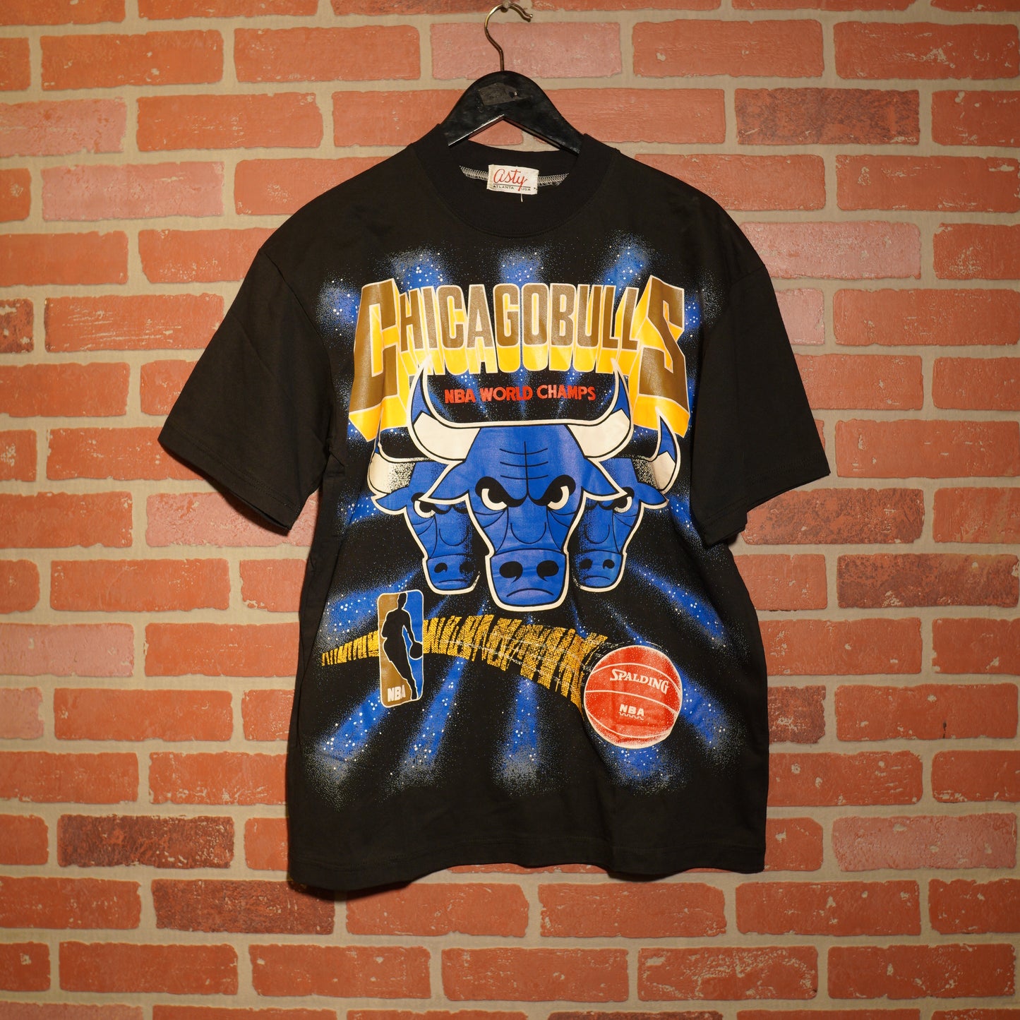 VTG NBA Chicago Bulls Space Print Tee