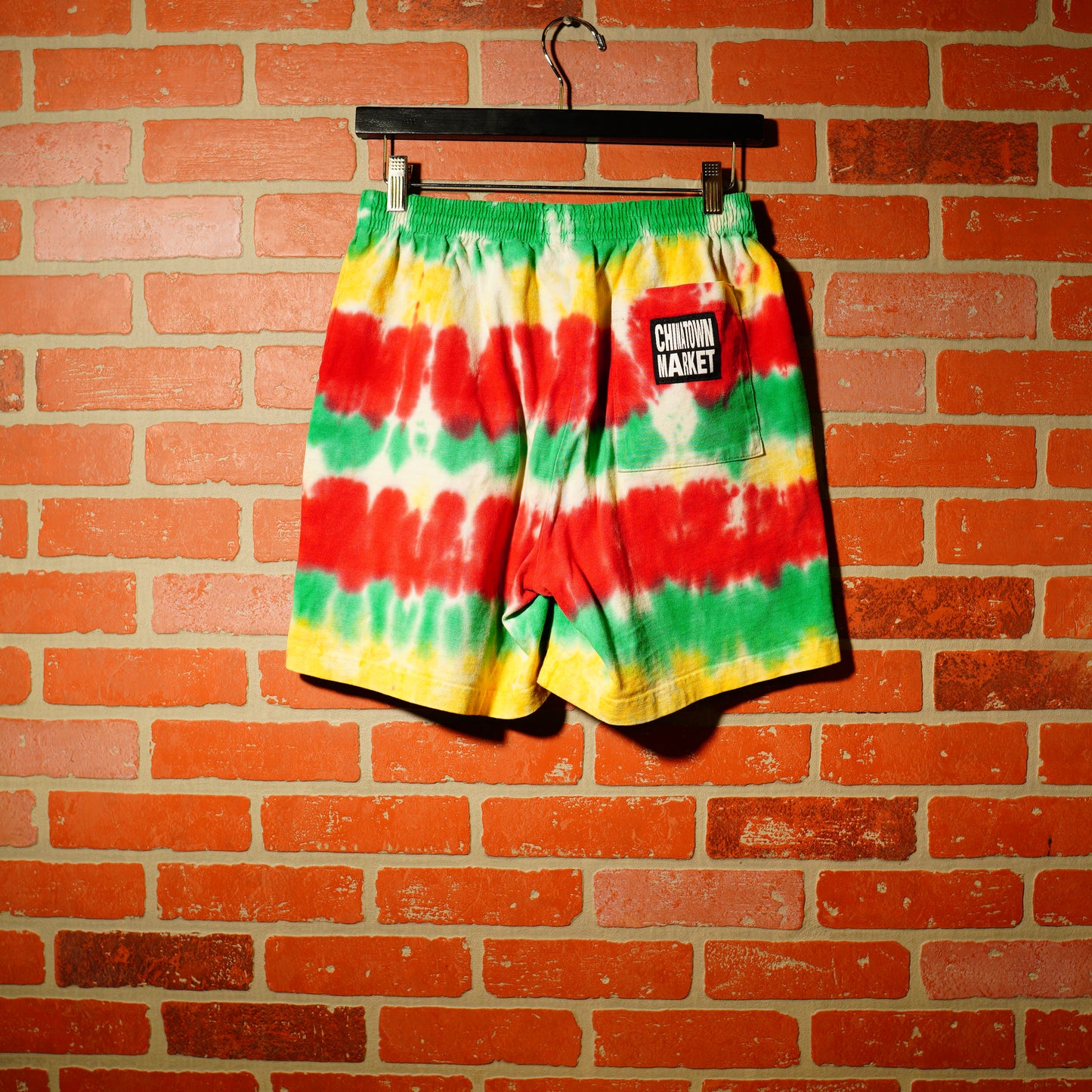 Chinatown Market Global Basketball League Tye-Dye Shorts