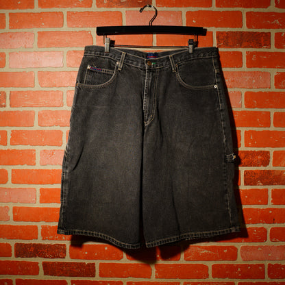 VTG Tommy Hilfiger Black Denim Jean Shorts