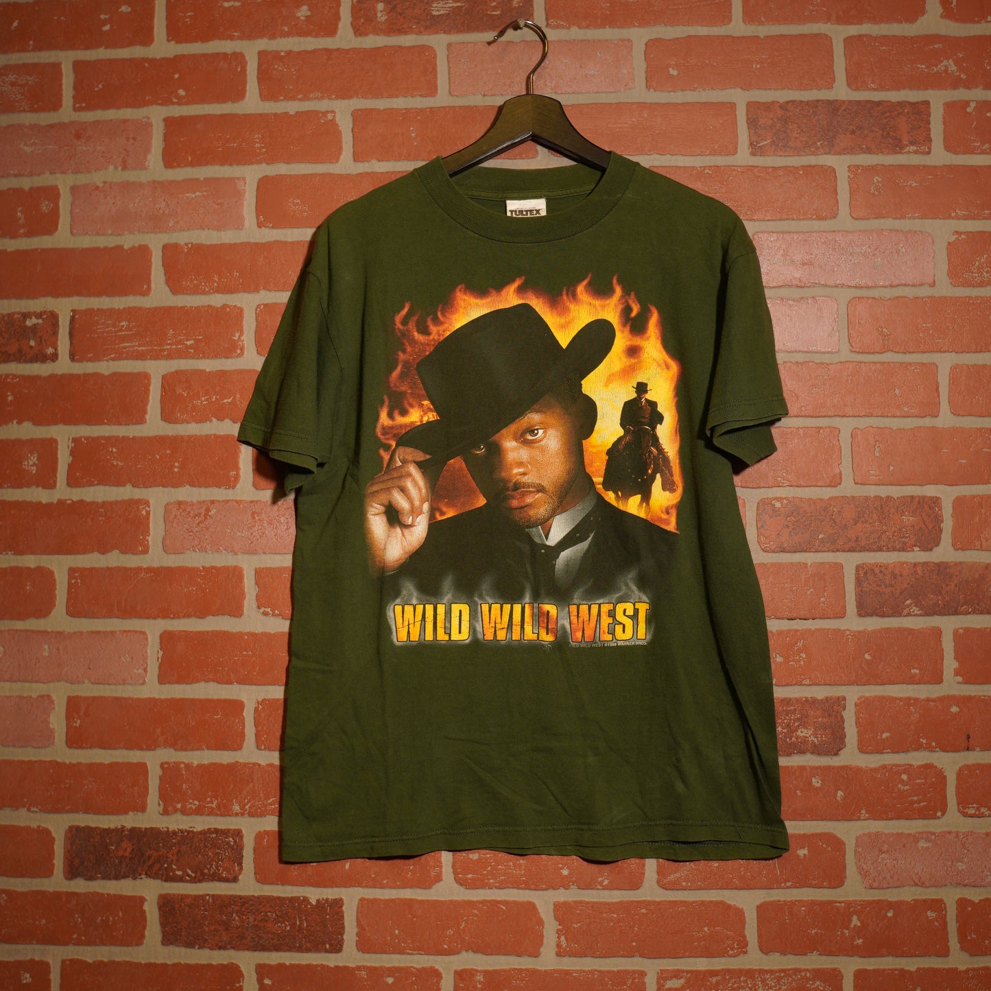 VTG Wild Wild West Green Movie Promo Tee