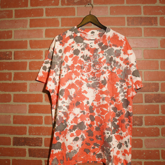 Nike Dyed Red/Black Puff Print Tee