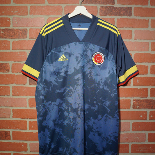 Adidas Colombia National Team Soccer Away Kit Jersey