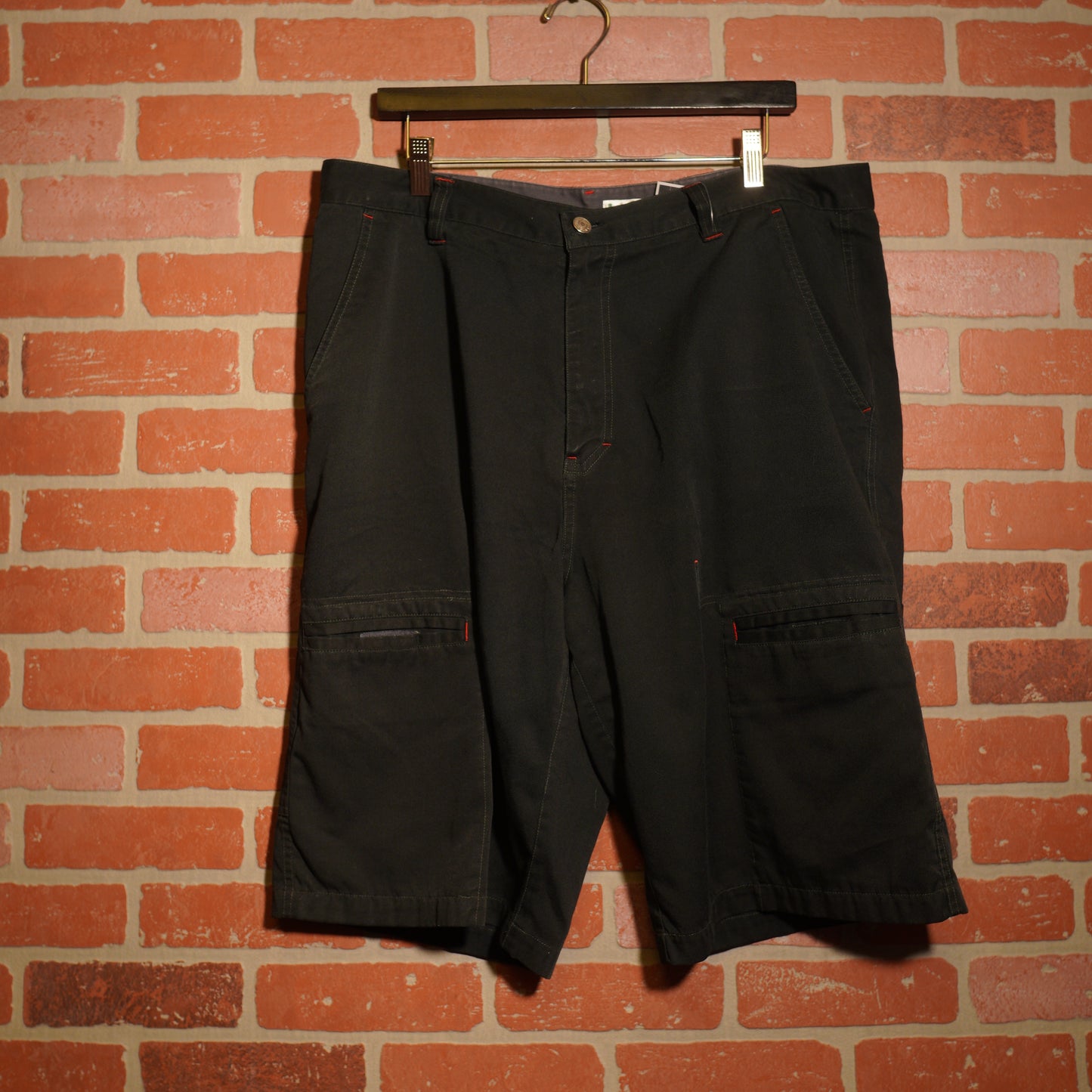 VTG Y2K No Boundaries Black Shorts
